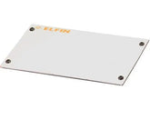Elfin Spare plate for protected control panel, undrilled